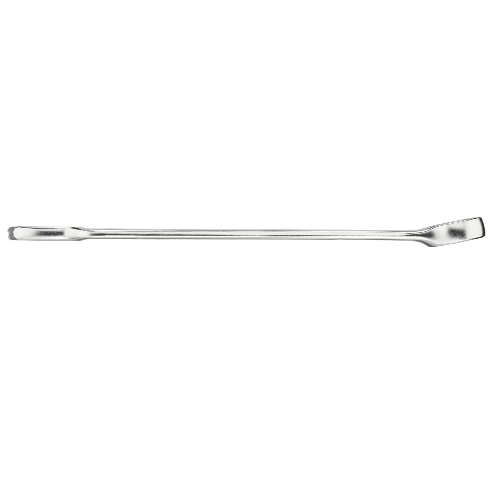 STANLEY FMMT13042-0 steel pry bar, tool photographed from side on white background.