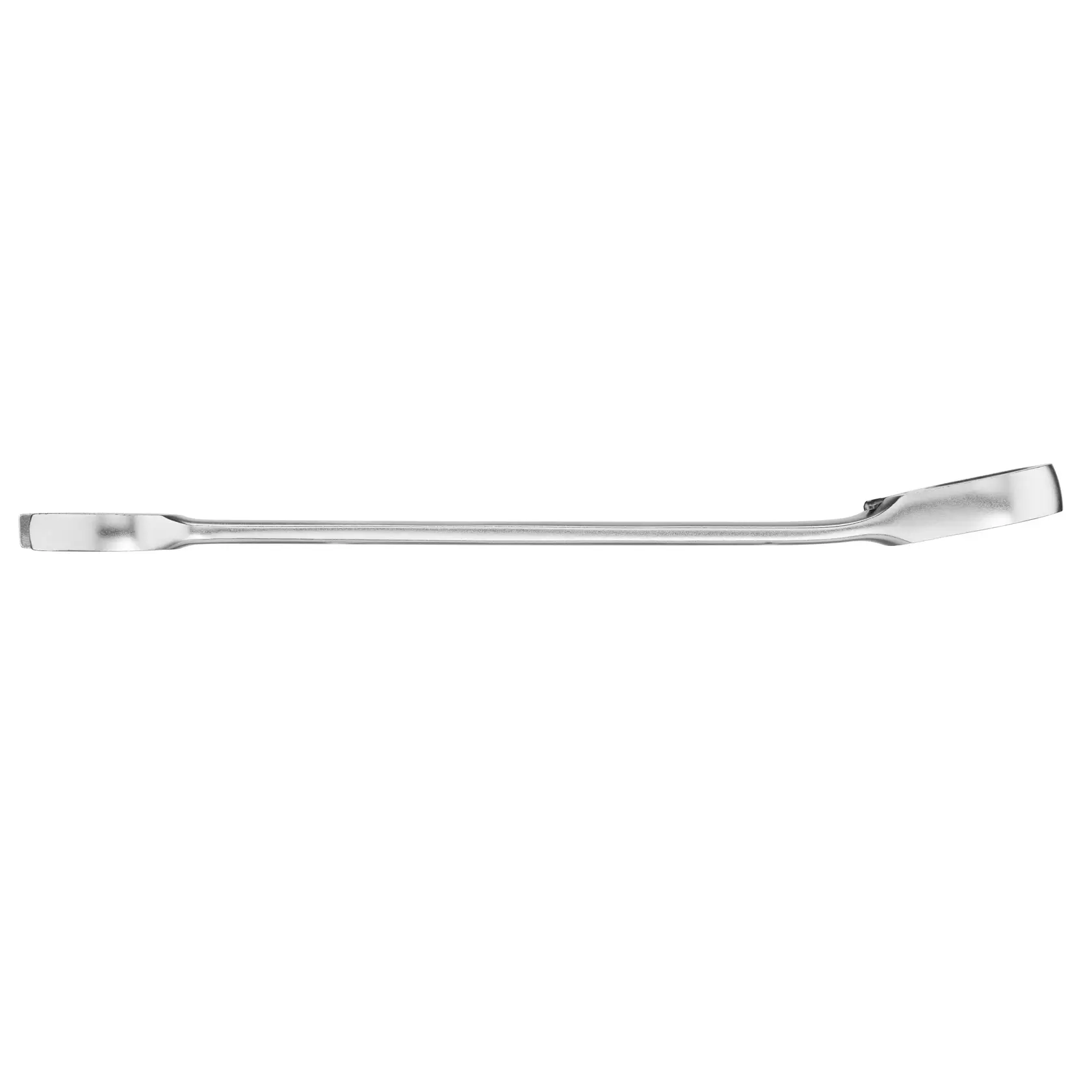 STANLEY FMMT13095-0 steel pry bar, straight side view, silver finish, hand tool category.