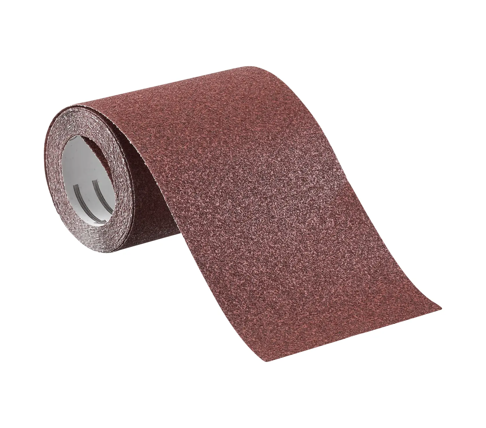 STANLEY STA31431 sanding roll, brown abrasive sheet, product photography on white background.
