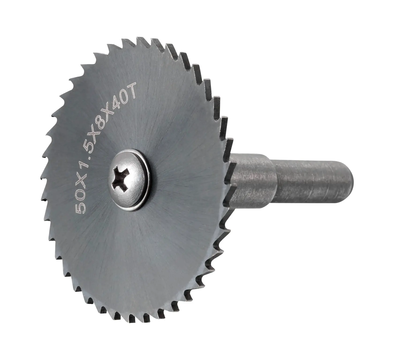 STANLEY STA66025 metal cutting saw blade photography, angled view on white background.